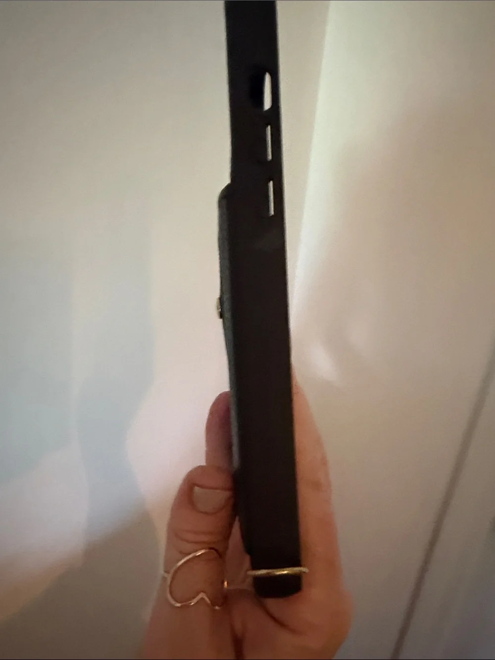 Bandolier leather phone